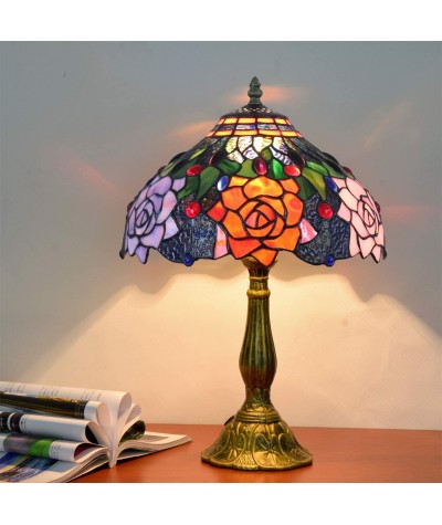 Lampa Tiffany Rossa LED/40W
